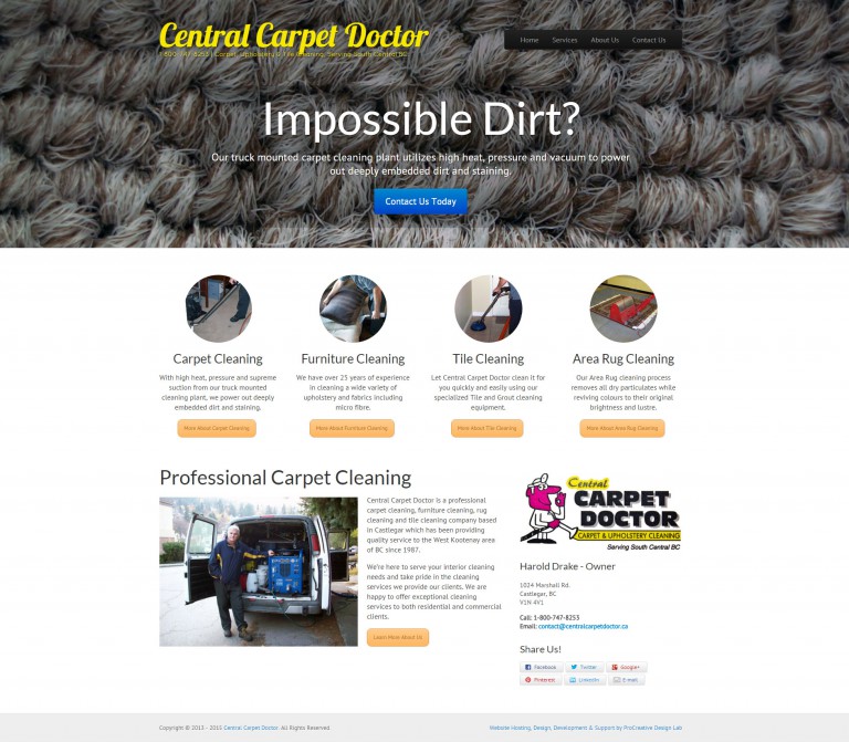Central Carpet Doctor ProCreative Labs