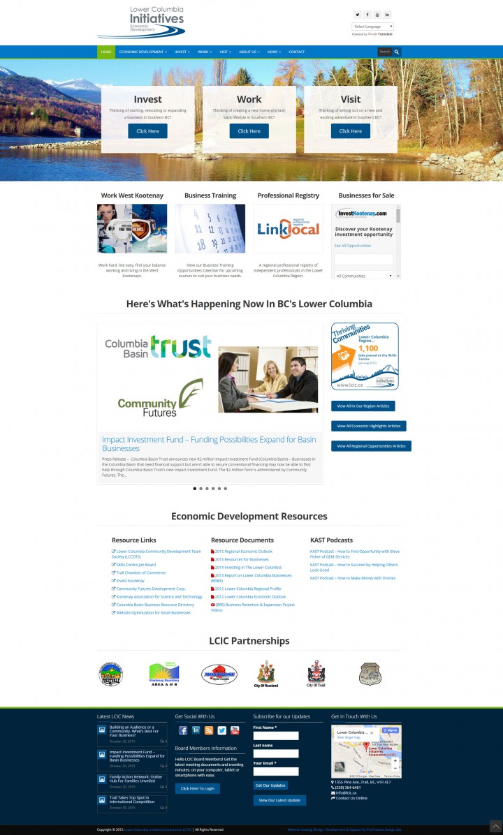 Lower Columbia Initiatives Corporation