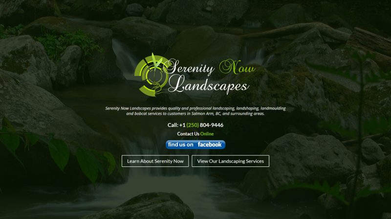 Serenity Now Landscapes